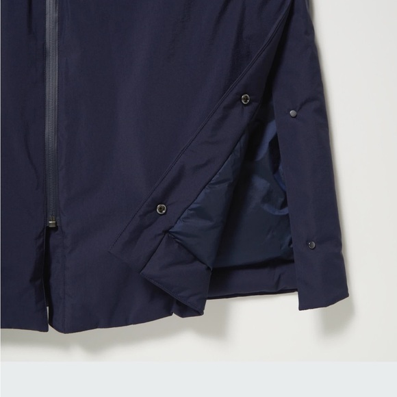 NWT Uniqlo Ultra Warm Hybrid Down Long Coat Size S - Picture 12 of 14